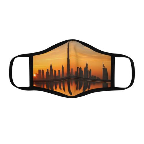 Dubai Desert Mirage - Fitted Polyester Face Mask