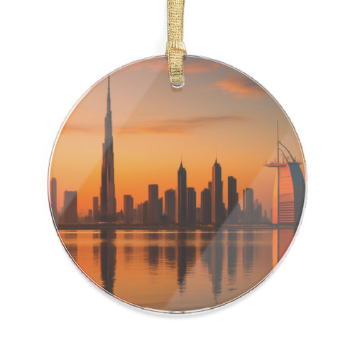 Dubai Desert Mirage - Acrylic Ornaments