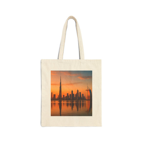 Dubai Desert Mirage - Cotton Canvas Tote Bag