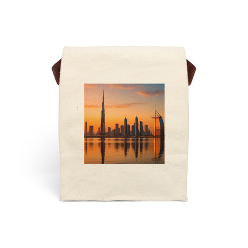 Dubai Desert Mirage - Canvas Lunch Bag With Strap