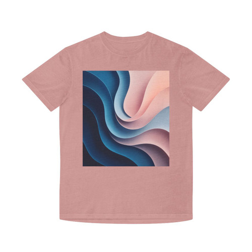 Fluid Harmony Waves - Unisex Faded Shirt Fluid Harmony Waves - Unisex Faded Shirt