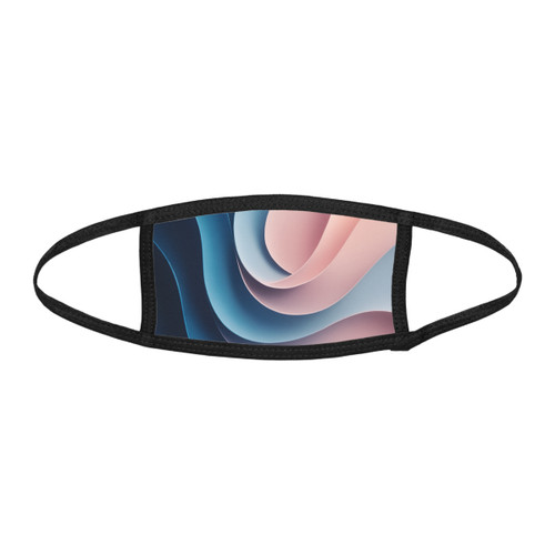 Fluid Harmony Waves - Kid's Face Mask