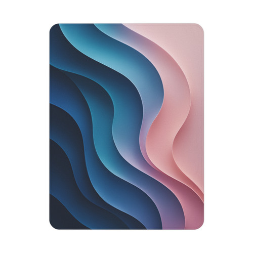 Fluid Harmony Waves - Toddler Blanket