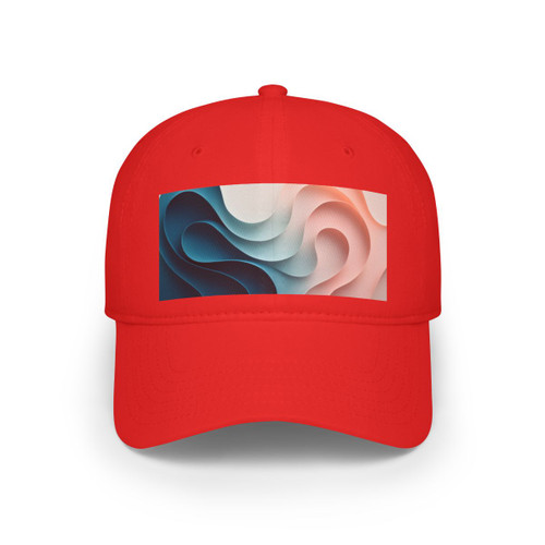 Fluid Harmony Waves - Low Profile Baseball Cap