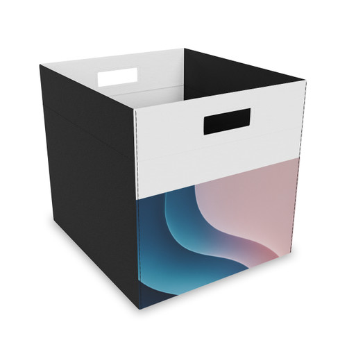 Fluid Harmony Waves - Felt Storage Box
