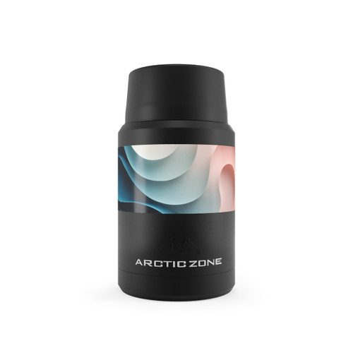 Fluid Harmony Waves - Titan Copper Insulated Food Storage