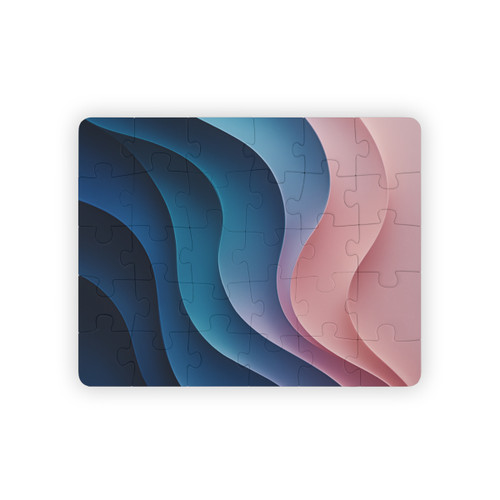 Fluid Harmony Waves - Kids' Puzzle, 30-Piece