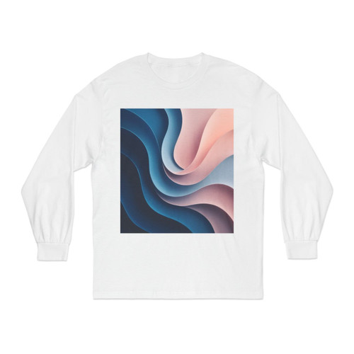 Fluid Harmony Waves - Unisex Classic Long Sleeve T-Shirt