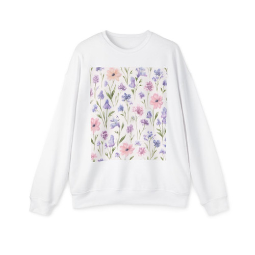 Charming Meadow Bliss - Unisex Drop Shoulder Sweatshirt