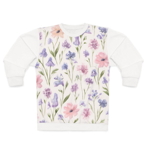 Charming Meadow Bliss - Unisex Sweatshirt (AOP)