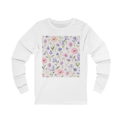 Charming Meadow Bliss - Unisex Jersey Long Sleeve Tee