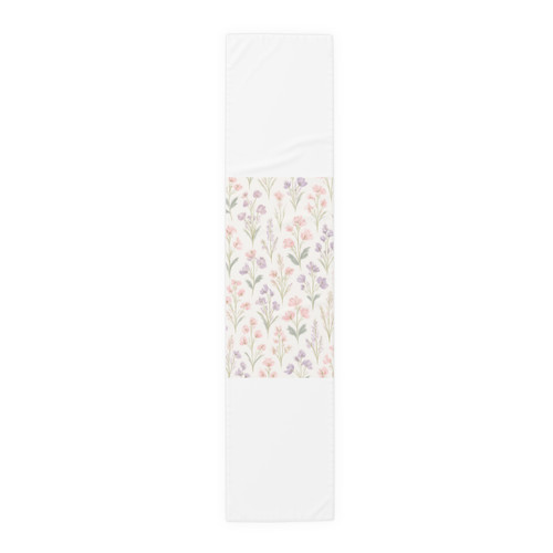 Charming Meadow Bliss - Table Runner (Cotton, Poly)