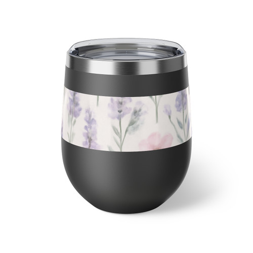 Charming Meadow Bliss - Copper Vacuum Insulated Cup, 12oz