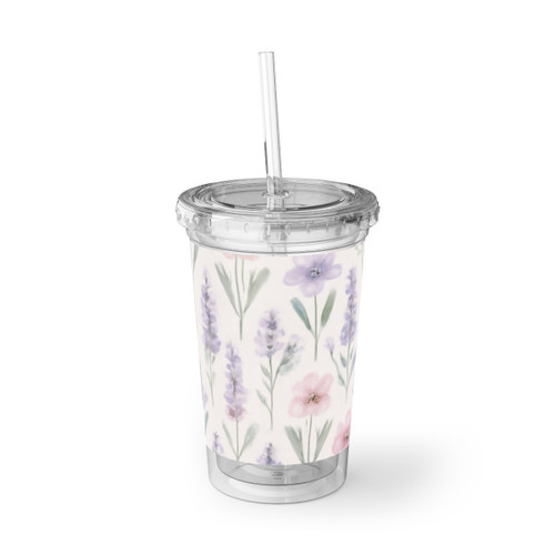 Charming Meadow Bliss - Suave Acrylic Cup