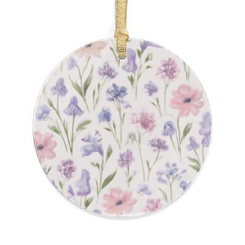 Charming Meadow Bliss - Acrylic Ornaments