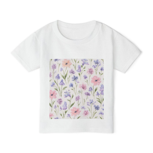 Charming Meadow Bliss - Heavy Cotton™ Toddler T-shirt