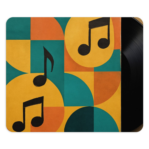 Timeless Vinyl Vibes - Mouse Pad 