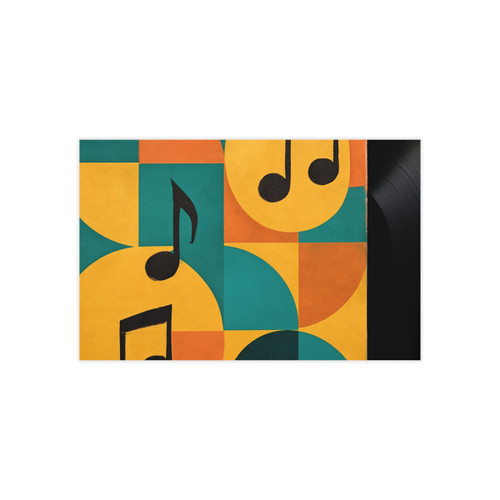 Timeless Vinyl Vibes - Business Cards, 100pcs