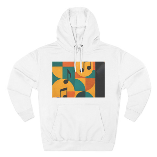 Timeless Vinyl Vibes - Three-Panel Fleece Hoodie Timeless Vinyl Vibes - Three-Panel Fleece Hoodie