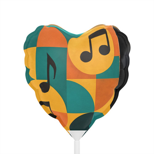 Timeless Vinyl Vibes - Balloons (Round and Heart-shaped), 6"