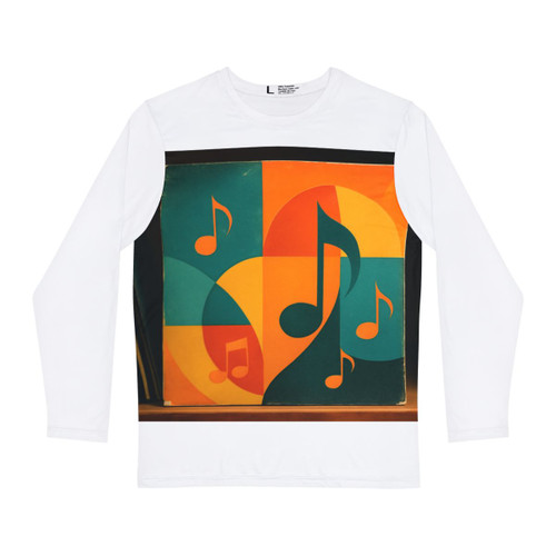 Timeless Vinyl Vibes - Men's Long Sleeve Shirt (AOP)