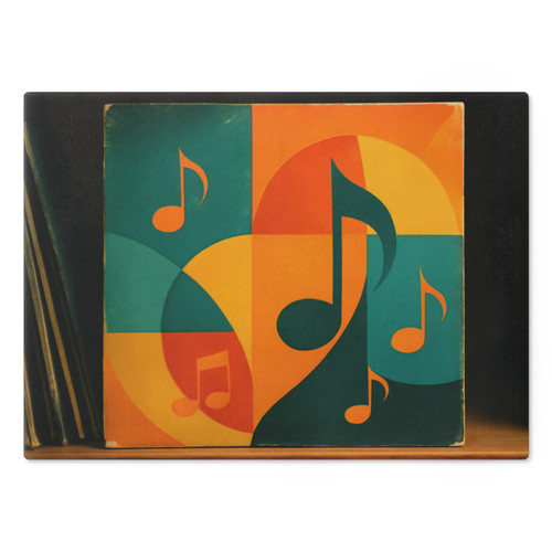 Timeless Vinyl Vibes - Cutting Board