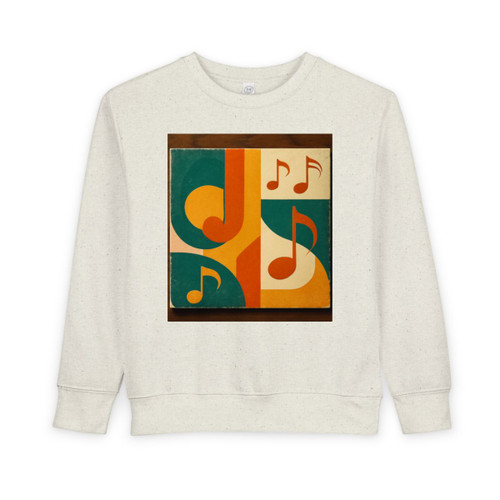 Timeless Vinyl Vibes - Toddler Sweatshirt