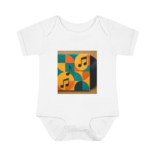 Timeless Vinyl Vibes - Infant Baby Rib Bodysuit Timeless Vinyl Vibes - Infant Baby Rib Bodysuit