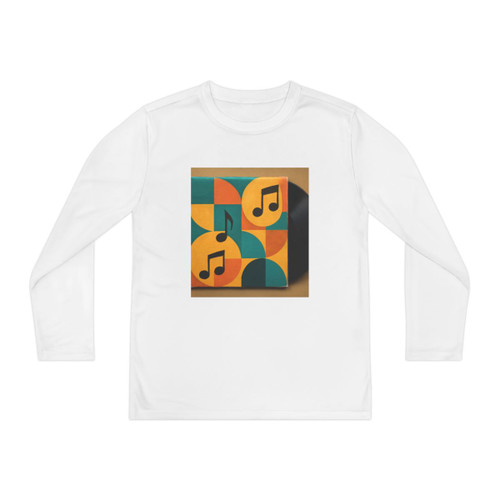 Timeless Vinyl Vibes - Youth Long Sleeve Competitor Tee