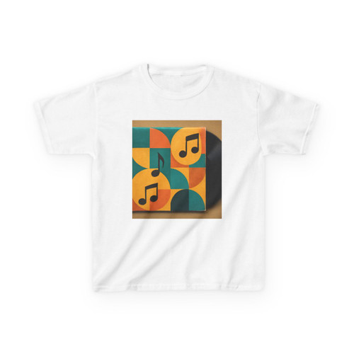 Timeless Vinyl Vibes - Kids Heavy Cotton™ Tee