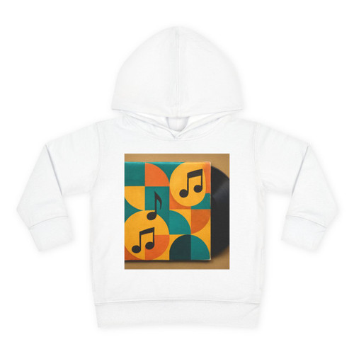 Timeless Vinyl Vibes - Toddler Pullover Fleece Hoodie