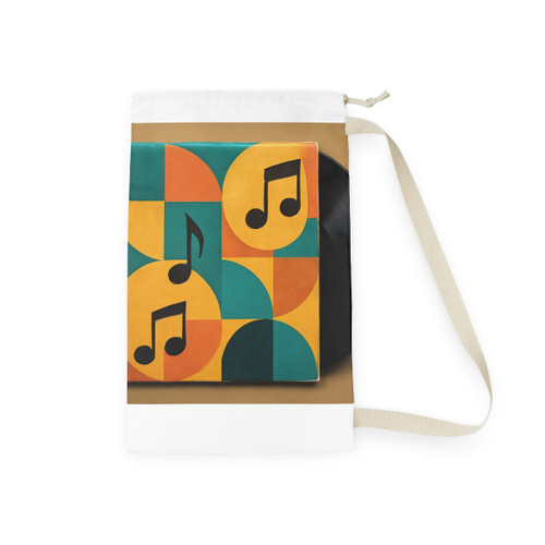 Timeless Vinyl Vibes - Laundry Bag