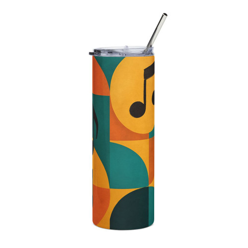 Timeless Vinyl Vibes - Stainless Steel Tumbler, 20oz