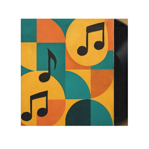 Timeless Vinyl Vibes - Face Towel