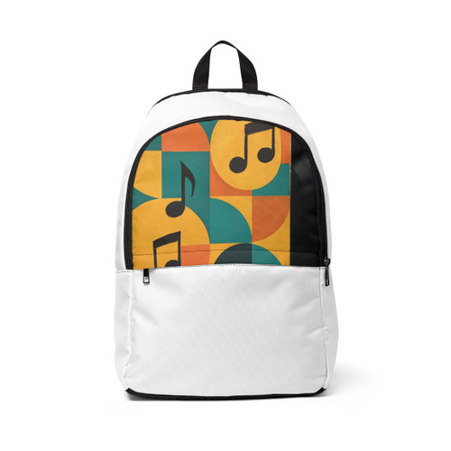 Timeless Vinyl Vibes - Unisex Fabric Backpack