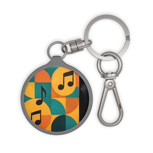 Timeless Vinyl Vibes - Keyring Tag