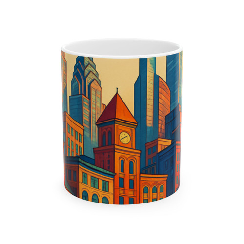 Urban Mosaic - Ceramic Mug, (11oz, 15oz)