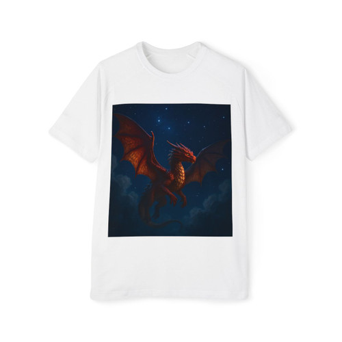 Celestial Fire Drake - Men's Raglan T-Shirt
