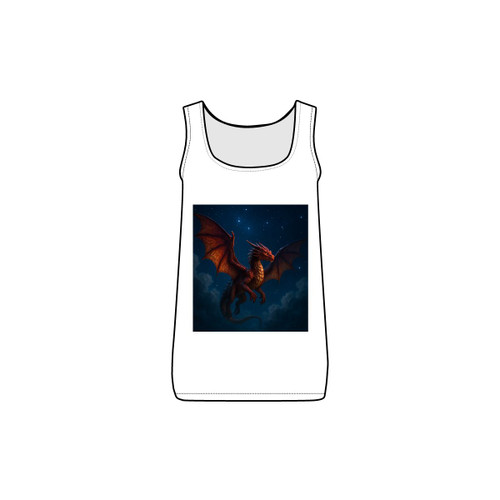 Celestial Fire Drake - Women's Baby Rib Tank
