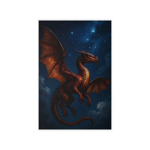 Celestial Fire Drake - Wall Decals