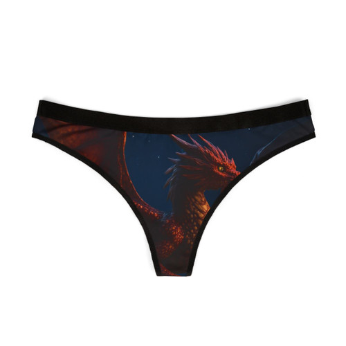 Celestial Fire Drake - Women's Thongs (AOP)