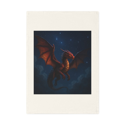 Celestial Fire Drake - Cotton Tea Towel
