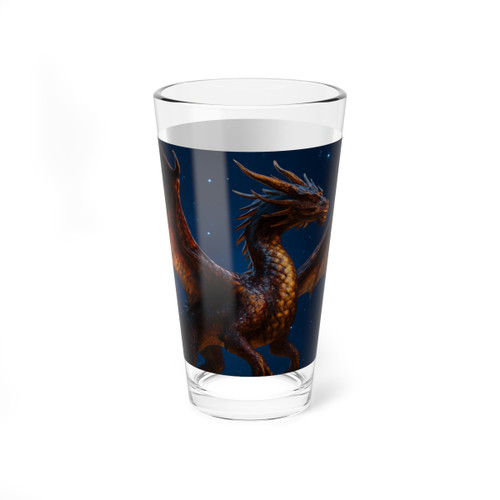 Celestial Fire Drake - Mixing Glass, 16oz