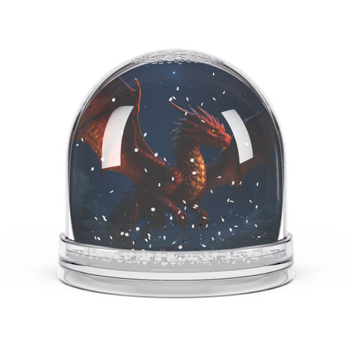 Celestial Fire Drake - Snow Globe