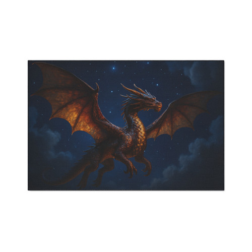 Celestial Fire Drake - Heavy Duty Floor Mat
