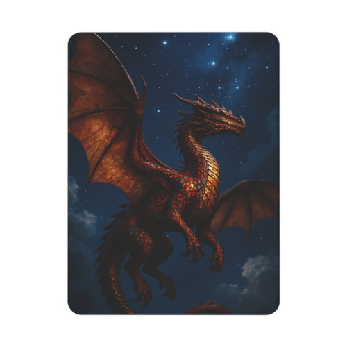 Celestial Fire Drake - Toddler Blanket