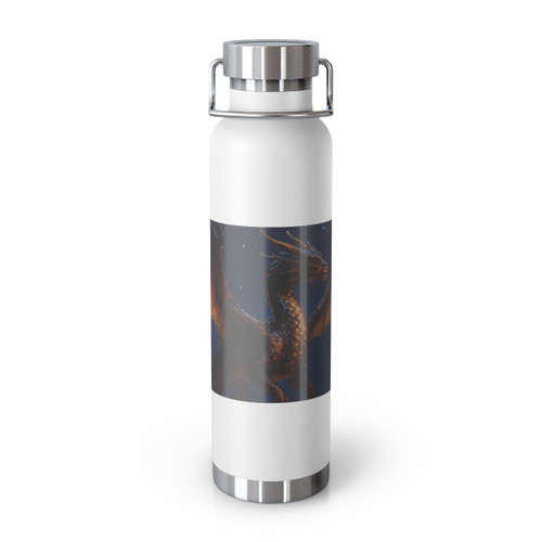 Celestial Fire Drake - Copper Vacuum Insulated Bottle, 22oz