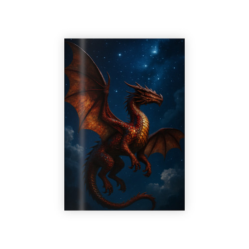 Celestial Fire Drake - Gift Wrapping Paper Rolls, 1pc