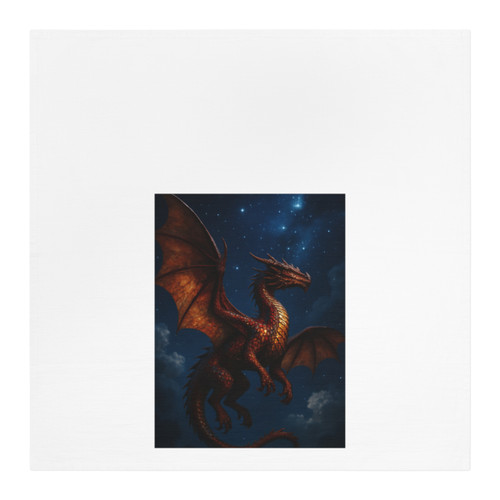 Celestial Fire Drake - Tea Towel