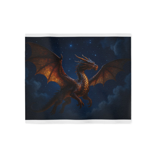 Celestial Fire Drake - Sweatshirt Blanket
